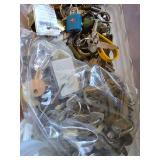 Collection of Various Keys and Padlocks