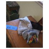 Assorted Handmade Crocheted Items