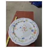 Country French Ironstone Dinner Plate