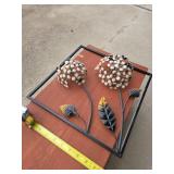 Decorative Metal Flower Art