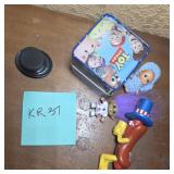 Toy Story Tin Box with Assorted Figurines and Mini