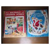 Two Vintage Little Golden Books: The Animals of Fa