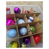Collection of Decorative Christmas Ornaments