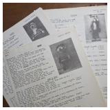 Vintage Crochet Pattern Leaflets: Huggy, Berry, an