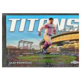 2023 Topps Chrome Titans Julio Rodriguez