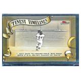 2024 Topps Finest Timelines Willie Mays