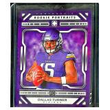 2024 Photogenic Rookie Portraits RC Dallas Turner