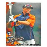 2010 Topps Chrome RC Austin Jackson