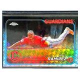 2024 Topps Chrome LogoFractor Jose Ramirez