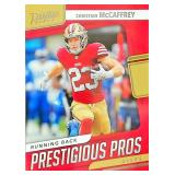 2024 Prestige Prestigious Pros Christian McCaffrey