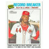 2026 Topps Heritage Record Breaker Elly De La Cruz