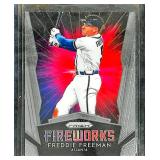 2019 Prizm Fireworks Freddie Freeman