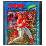 2026 Topps Heritage Blue Speckle RC Sal Stewart
