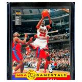 96 Collector's Choice Fundamentals Michael Jordan