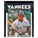 1986 Topps Rickey Henderson