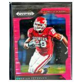 2019 Prizm Draft Picks Pink Adrian Peterson