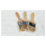 Three Dunlop Paint Brushes