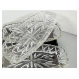 Set of Glass Serving Trays