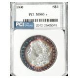 1880 Morgan Silver Dollar PCI MS65+