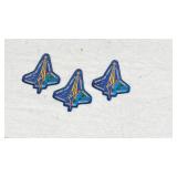 Space Shuttle Columbia STS-107 Mission Crew Embroi