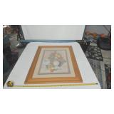 Framed Botanical Fruit & Vegetable Still Life Wall