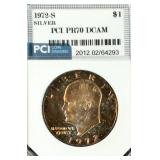 1972-S Eisenhower Silver Dollar PCI PR70 DCAM