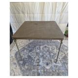 Folding Card Table