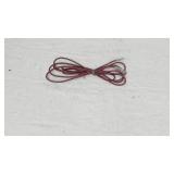 Braided Red Audio Cable with 3.5mm Jack and Dual S