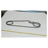 Oversized Metal Safety Pin Form