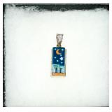 Inlaid Nightscape Pendant