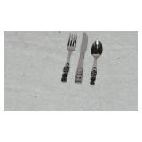 3-Piece Children's Cutlery Set with Assorted Chara
