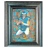 2025 Mosaic Oversized Stained Glass Jalen Hurts