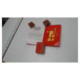 Fun With Trains Stencils Set with Rubber Stamps