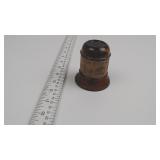 San Francisco Souvenir Amber Glass Thimble