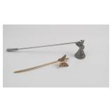 Butterfly Bookmark and Angel Candle Snuffer Set