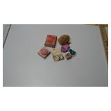 Assorted Rubber Stamps and Craft Embellishments Se