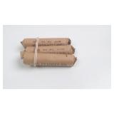 Lot of Three Rolls of 50-Cent Pennies
