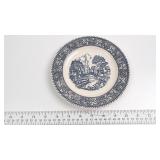 Blue and White Transferware Decorative Plate