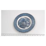 Blue and White Transferware Decorative Plate