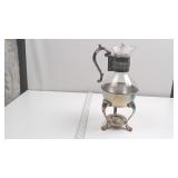 Silver Plated Warming Carafe with Stand
