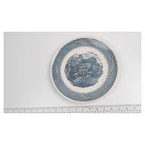 Blue and White Transferware Decorative Plate