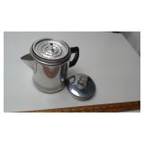 Vintage Aluminum Stovetop Percolator Coffee Pot