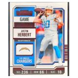 2023 Contenders Game Ticket Justin Herbert