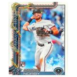 2025 Topps Holiday RC Connor Norby