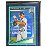 2025 Donruss Optic Blue Velocity Travis Bazzana