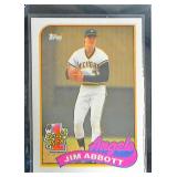 1989 Topps 1 Draft Pick Jim Abbott