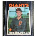 1986 Topps Mike Krukow