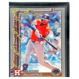 2025 Topps Holiday Sparkle Yordan Alvarez