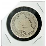 1912 Barber Half Dollar Coin