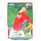 2013 Bowman Chrome RC Michael Wacha